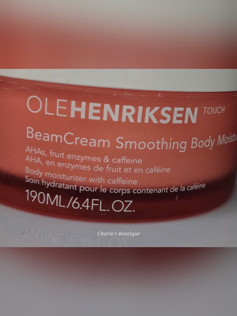 Ole Henriksen BeamCream Smoothing Body Moisturizer AHAs Caffeine 6.4 Fl oz - Picture 8 of 11